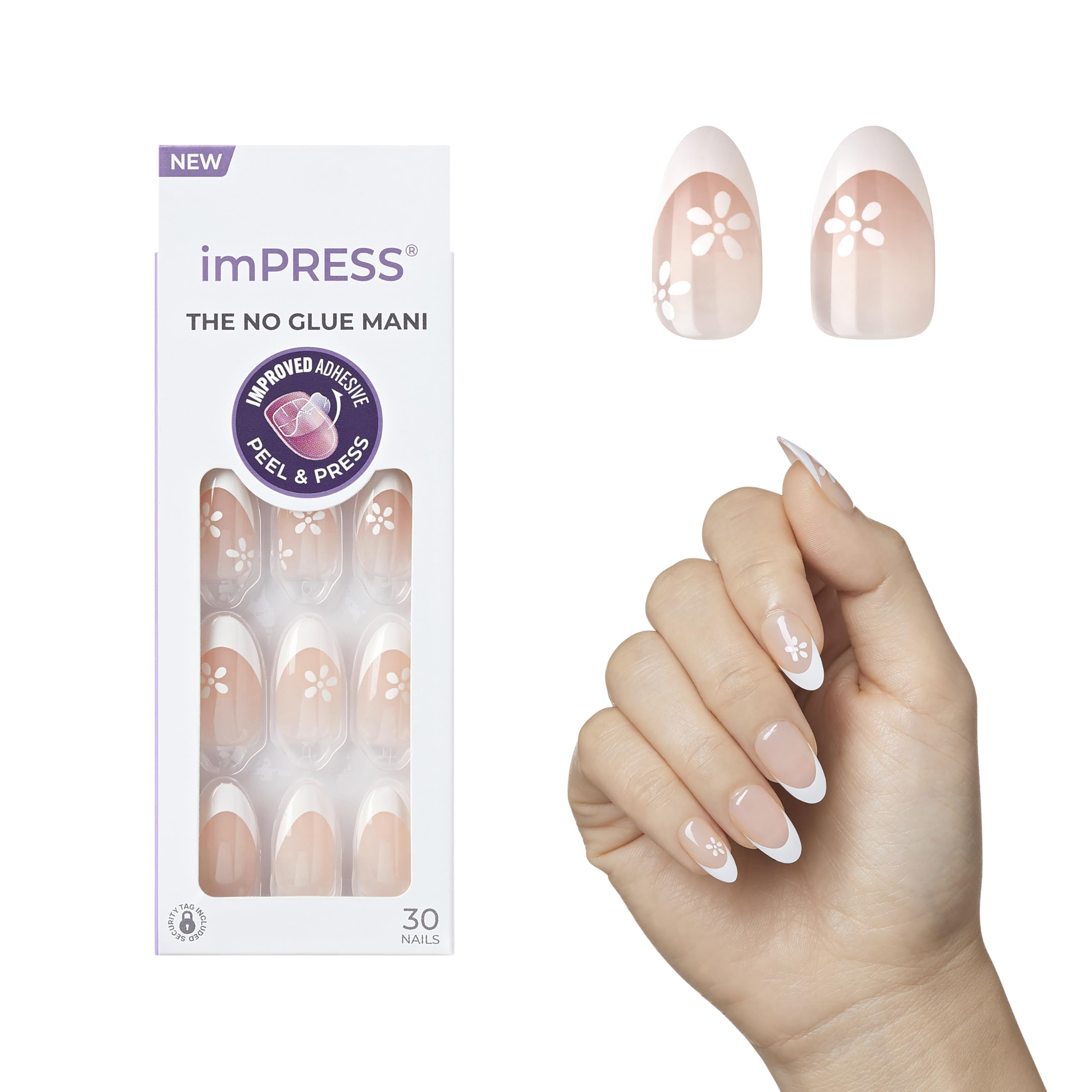 imPRESS front packaging showing the "Fearless" French kit with benefits