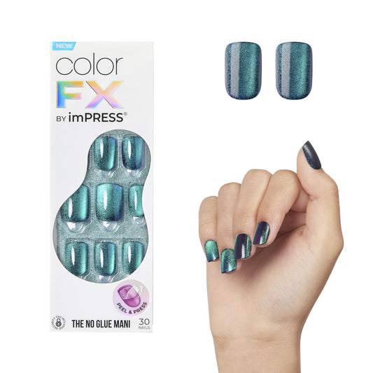 imPRESS front packaging showing 'Better Things' green with quick kit benefits