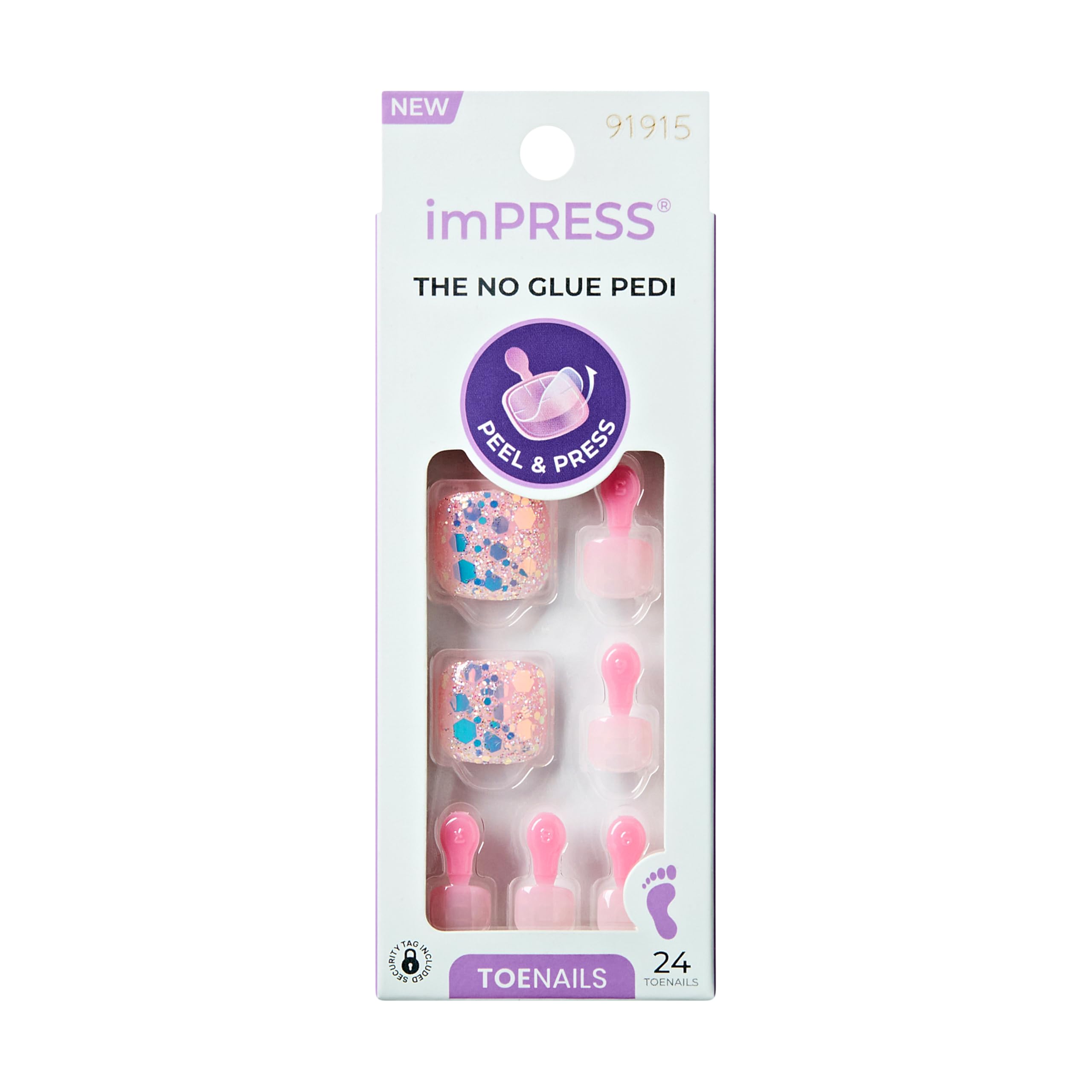 imPRESS front packaging of Brave Hearts kit showing components and benefit of ready-to-wear convenience