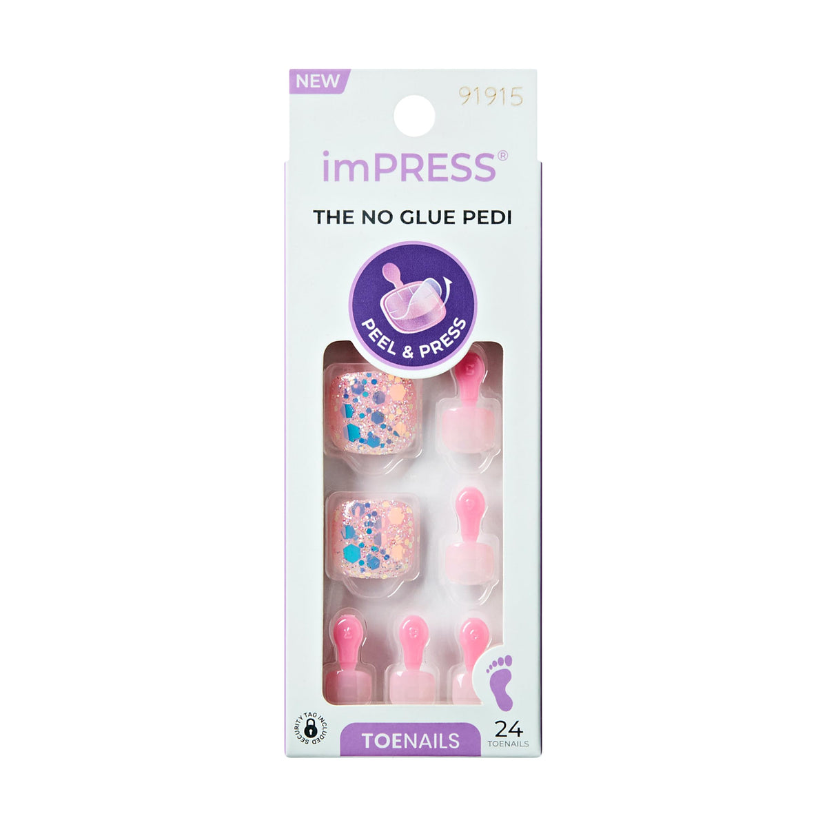 imPRESS front packaging of Brave Hearts kit showing components and benefit of ready-to-wear convenience