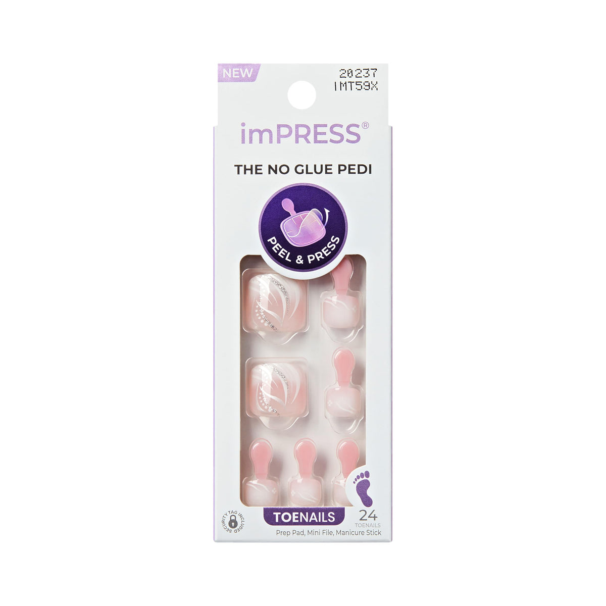 imPRESS front packaging showing 'Is This Love' design and quick application benefit
