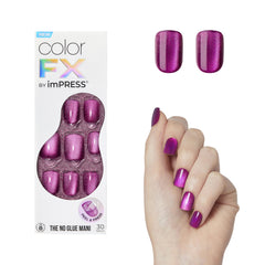 imPRESS front packaging showing kit and vibrant pink chrome finish for instant style