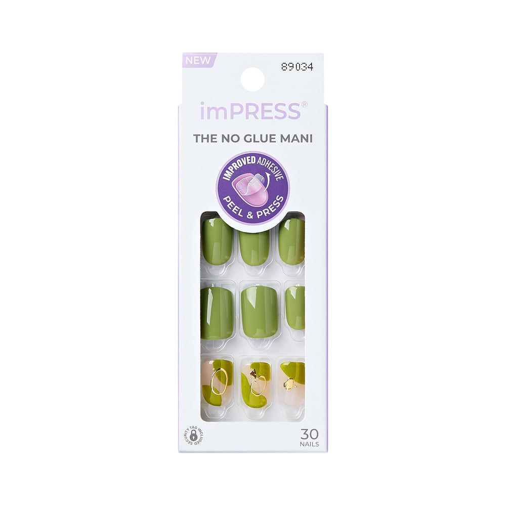 imPRESS front packaging shows kit contents and effortless at-home benefit