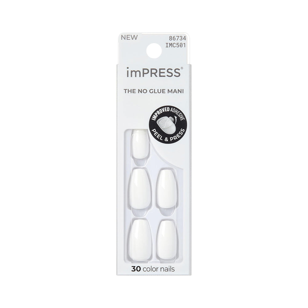 imPRESS front packaging showing Frosting shade and kit contents benefit convenience
