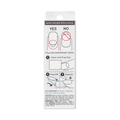 imPRESS nails next to a ruler for scale showing size options and accurate fit