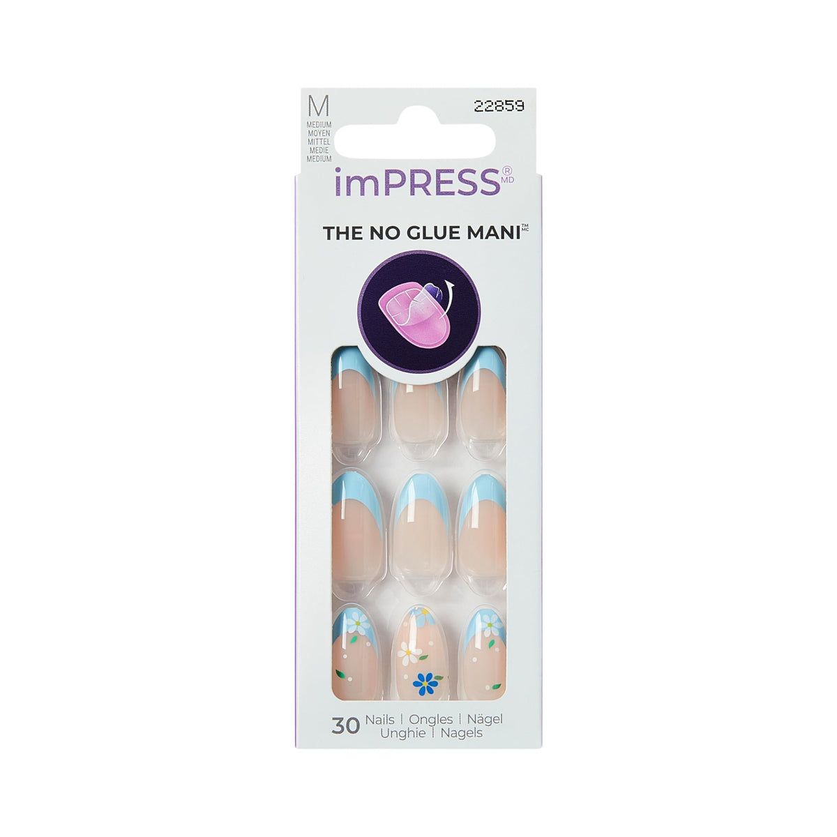 imPRESS front packaging showing Golden Nest set and included tools, convenient ready kit