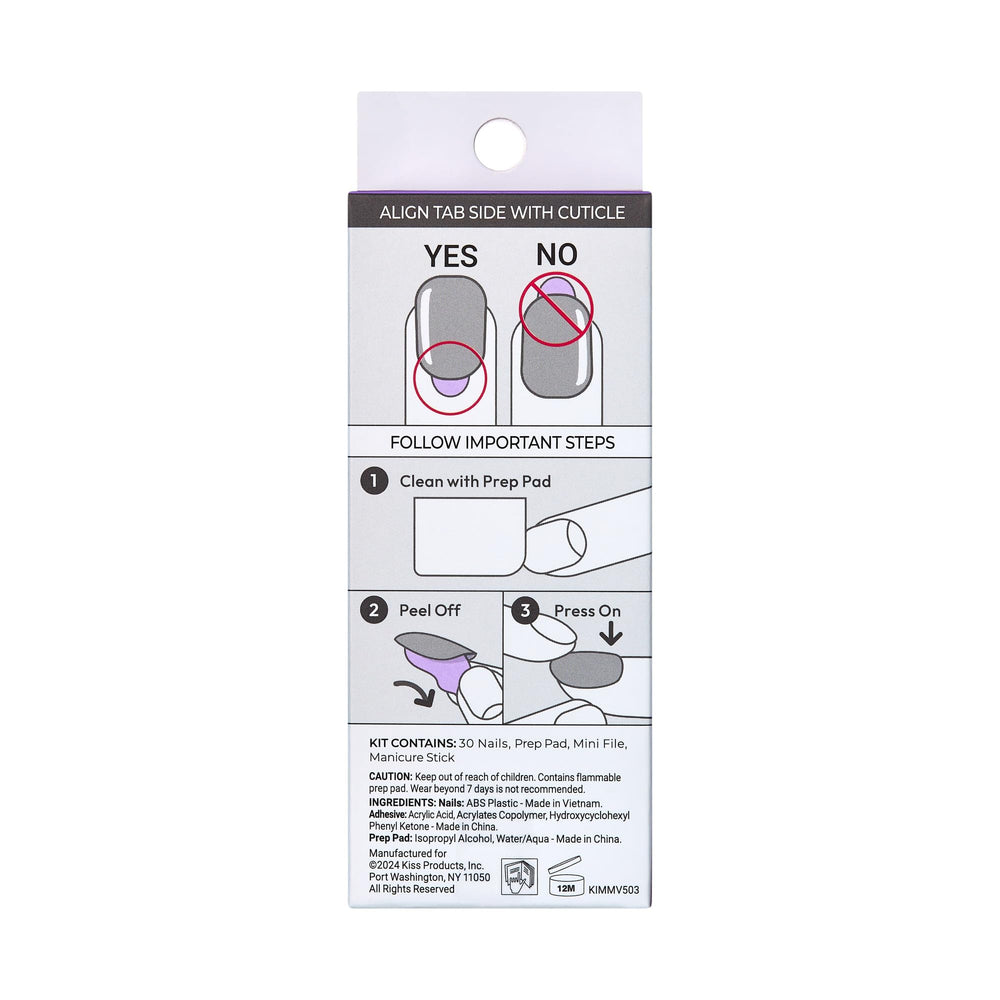 imPRESS macro of glossy nail surface showing smooth gel-like finish and realistic texture