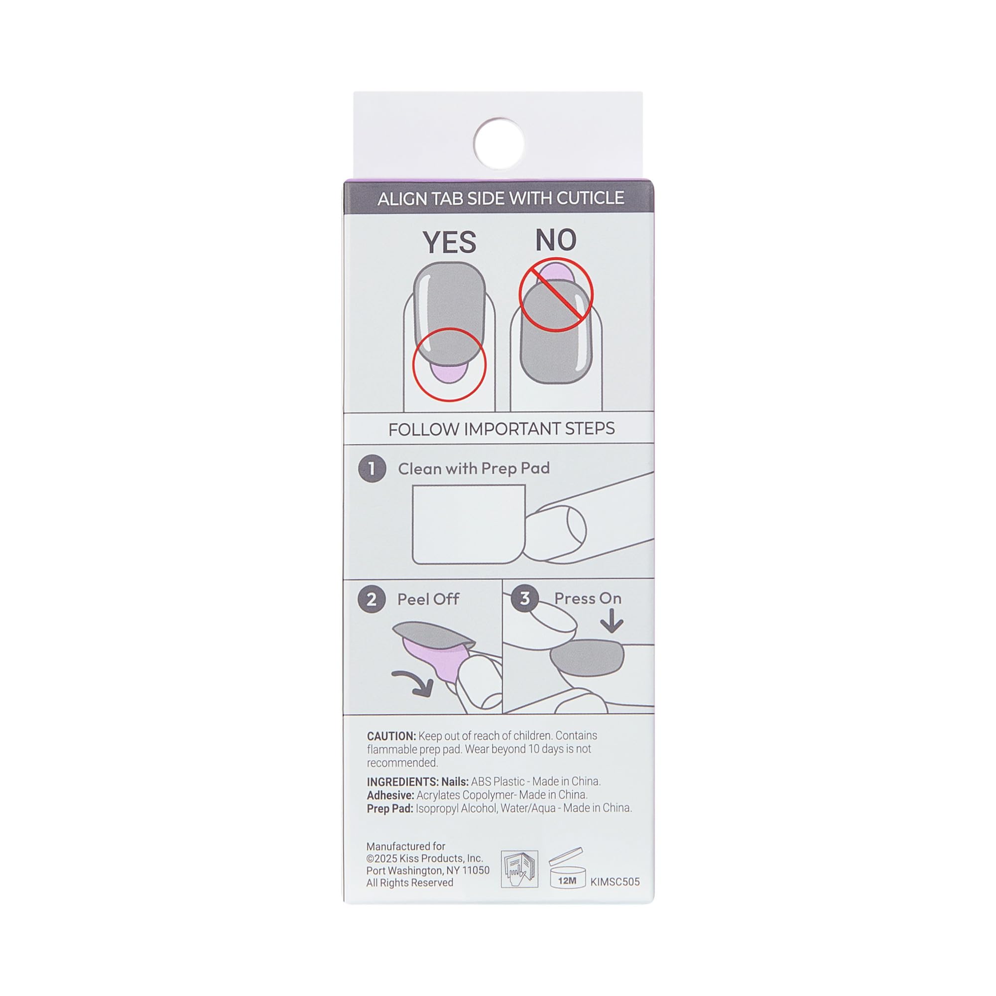 imPRESS teen using nails in a back-to-school setting showing stylish, school-friendly benefit