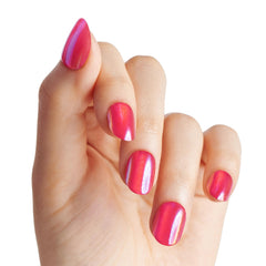 imPRESS close-up of pearlescent finish highlighting high-shine colorFX effect and polish-free gloss