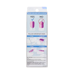 imPRESS Kiss removal demo using manicure stick for safe gentle removal