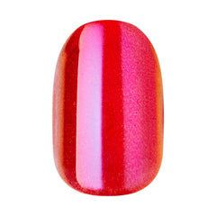 imPRESS side profile of a short oval press-on nail illustrating natural curvature and comfortable fit