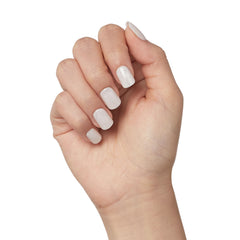 imPRESS side profile of squoval nail shape showing natural comfortable fit benefit