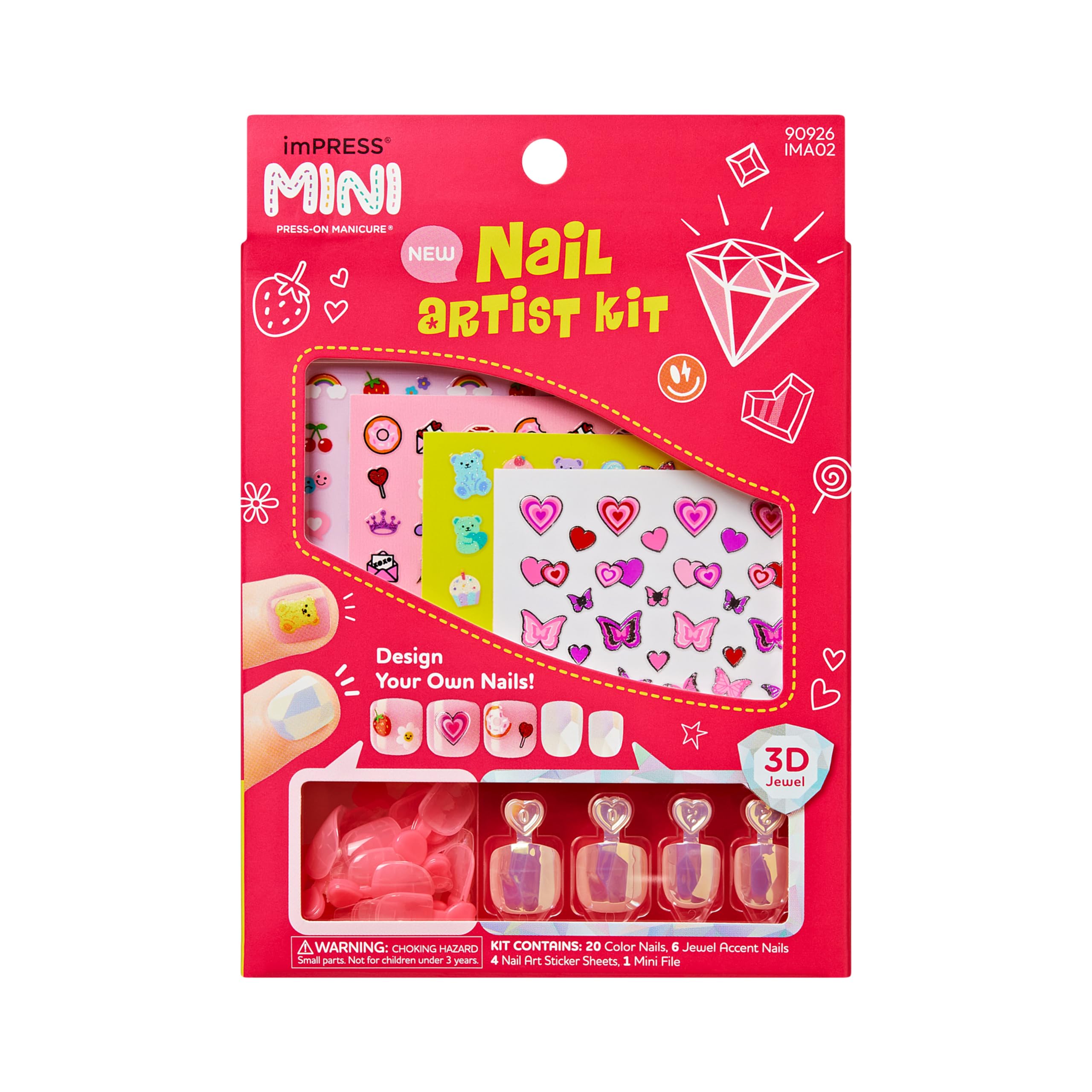imPRESS front packaging showing product and kit benefits