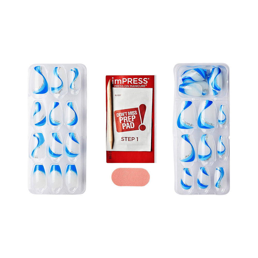 imPRESS worn on model hand demonstrating comfortable fit and confidence