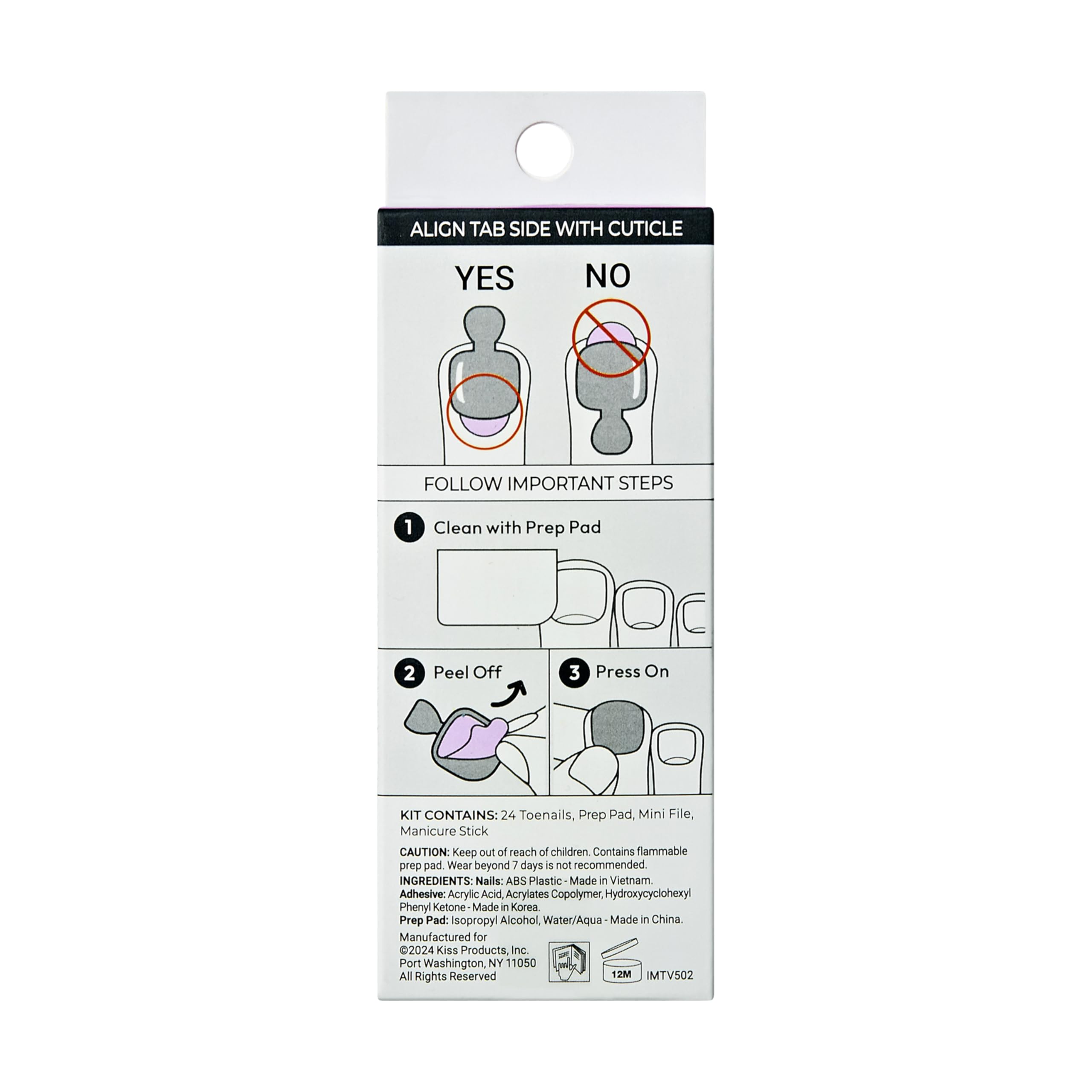 imPRESS pedicure worn on toes in sandals showing Brave Hearts style and long-lasting fashionable look