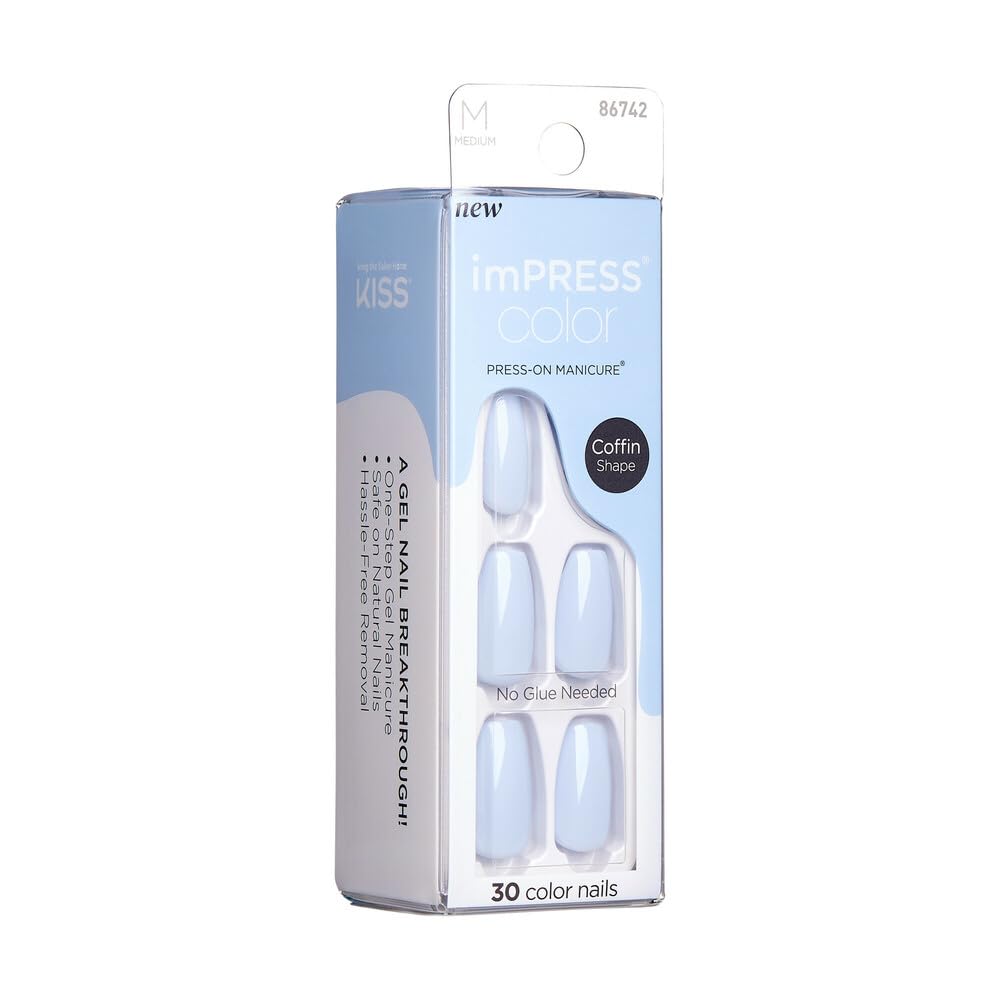 imPRESS kit tools with prep pad file and stick for perfect application