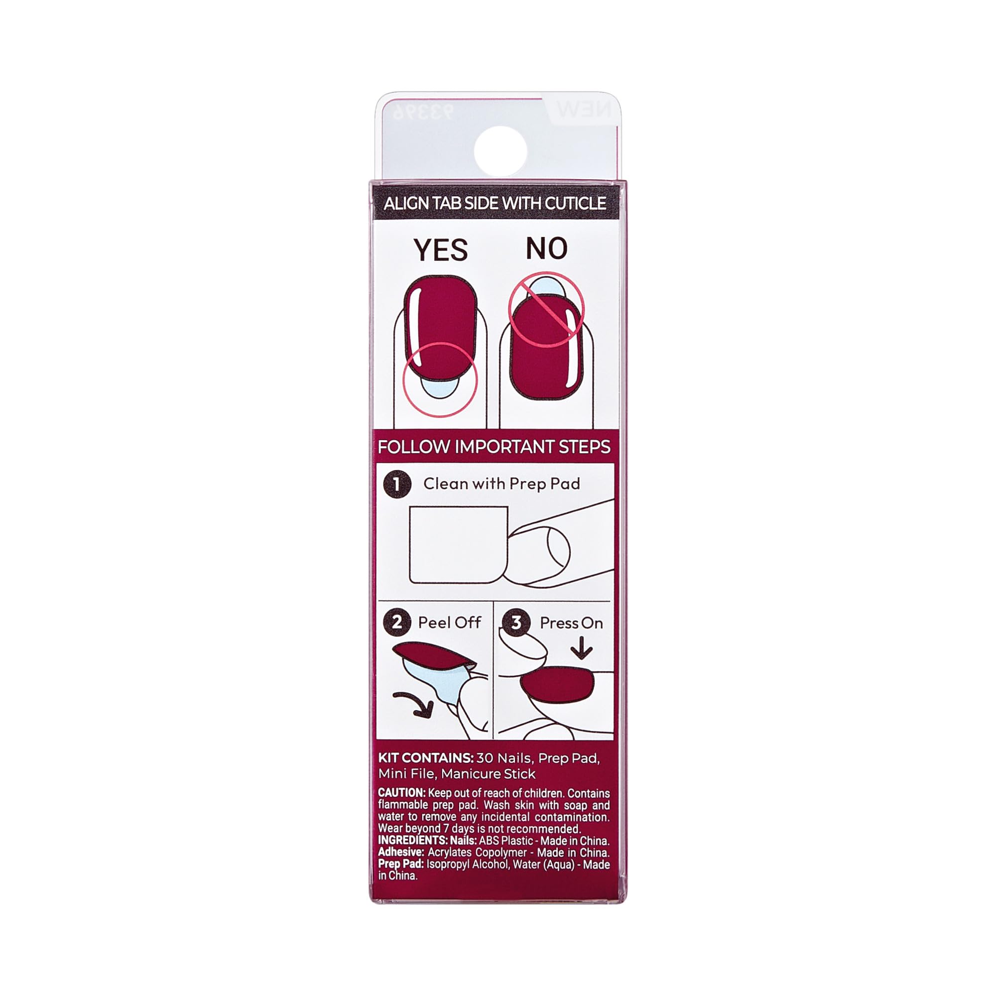 imPRESS Maplewood glossy texture close-up highlighting polish-free shine