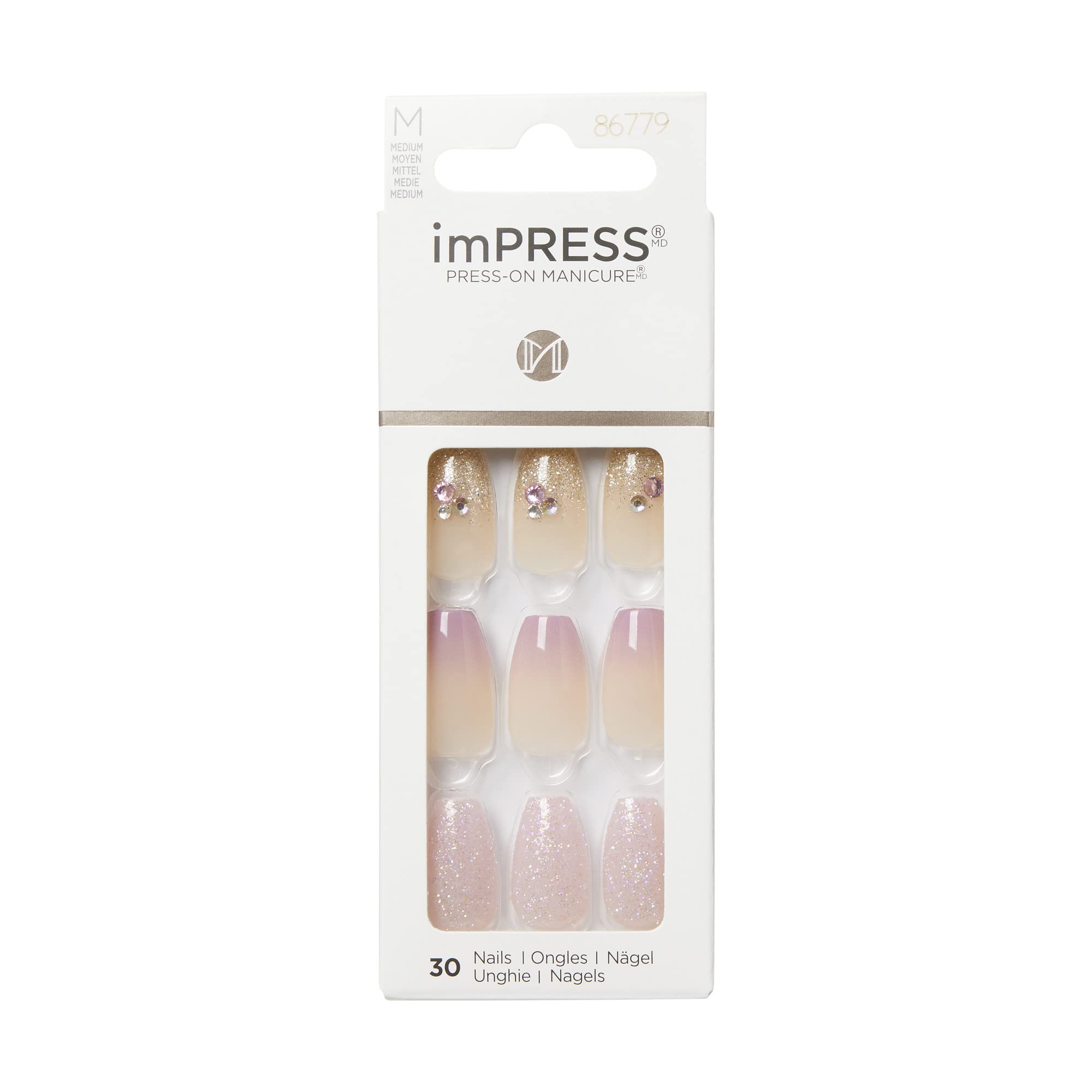 imPRESS May Flower front packaging showing kit and glossy finish benefits
