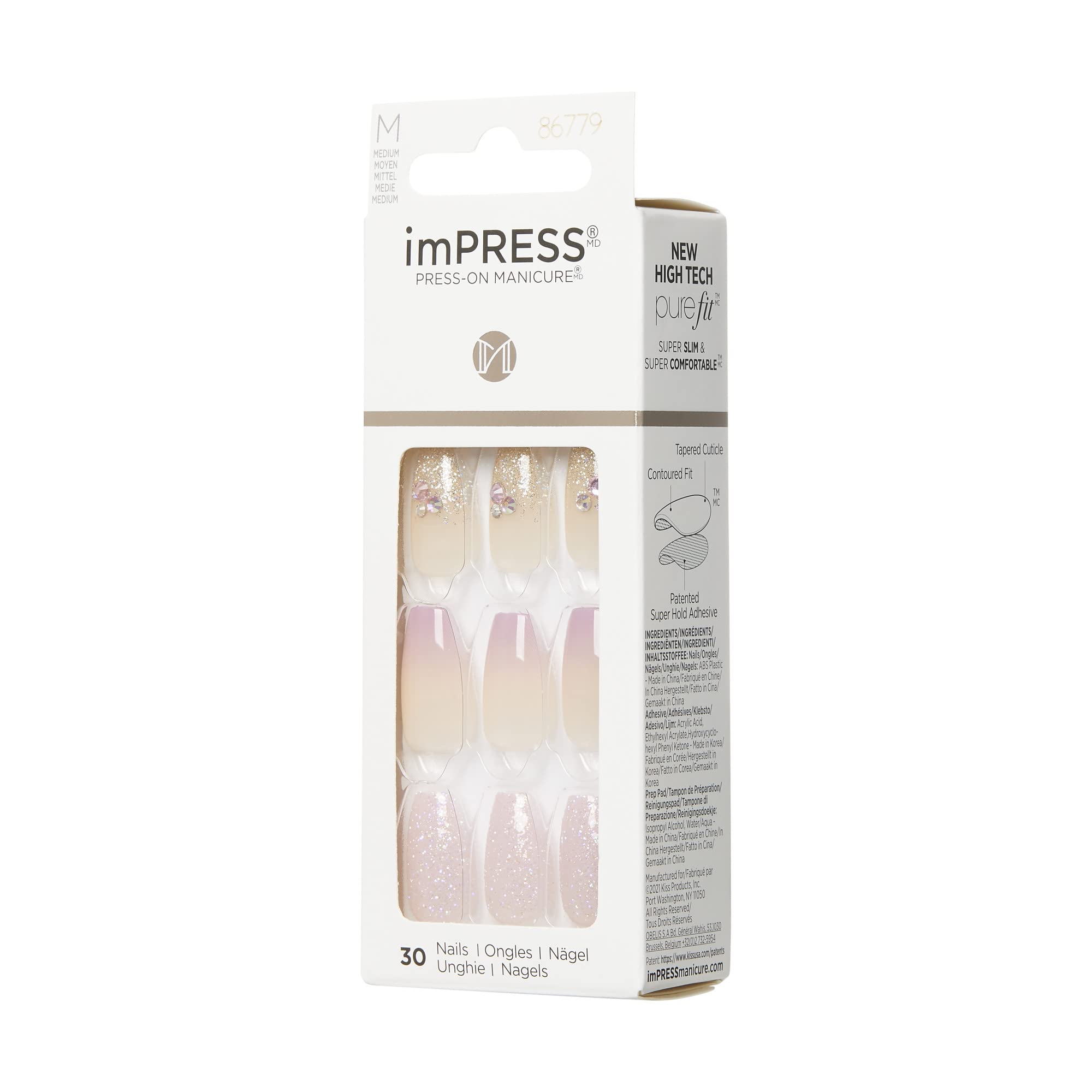 imPRESS lifestyle image of finished manicure offering instant confidence