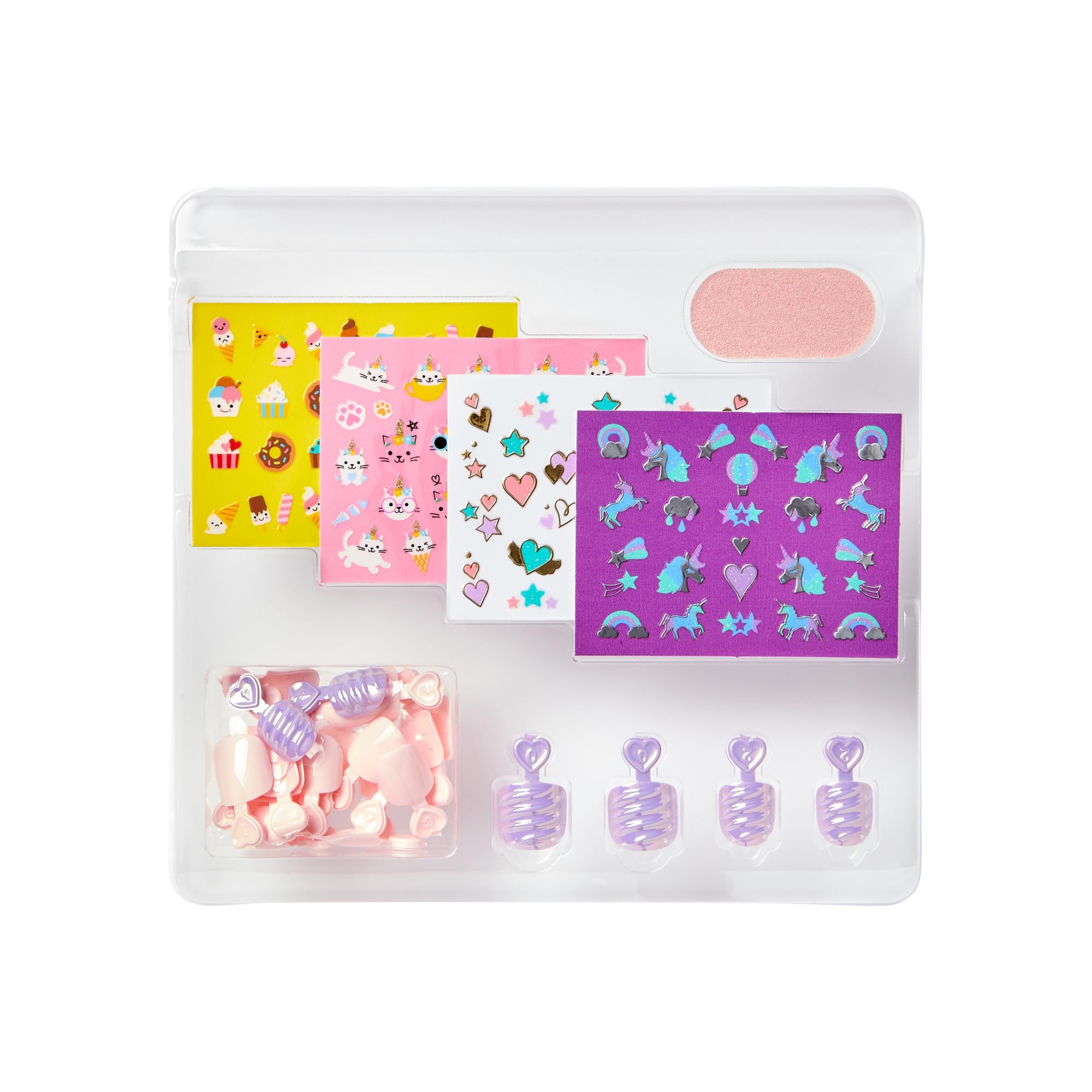 imPRESS sticker sheets with unicorns and hearts providing creative decoration options