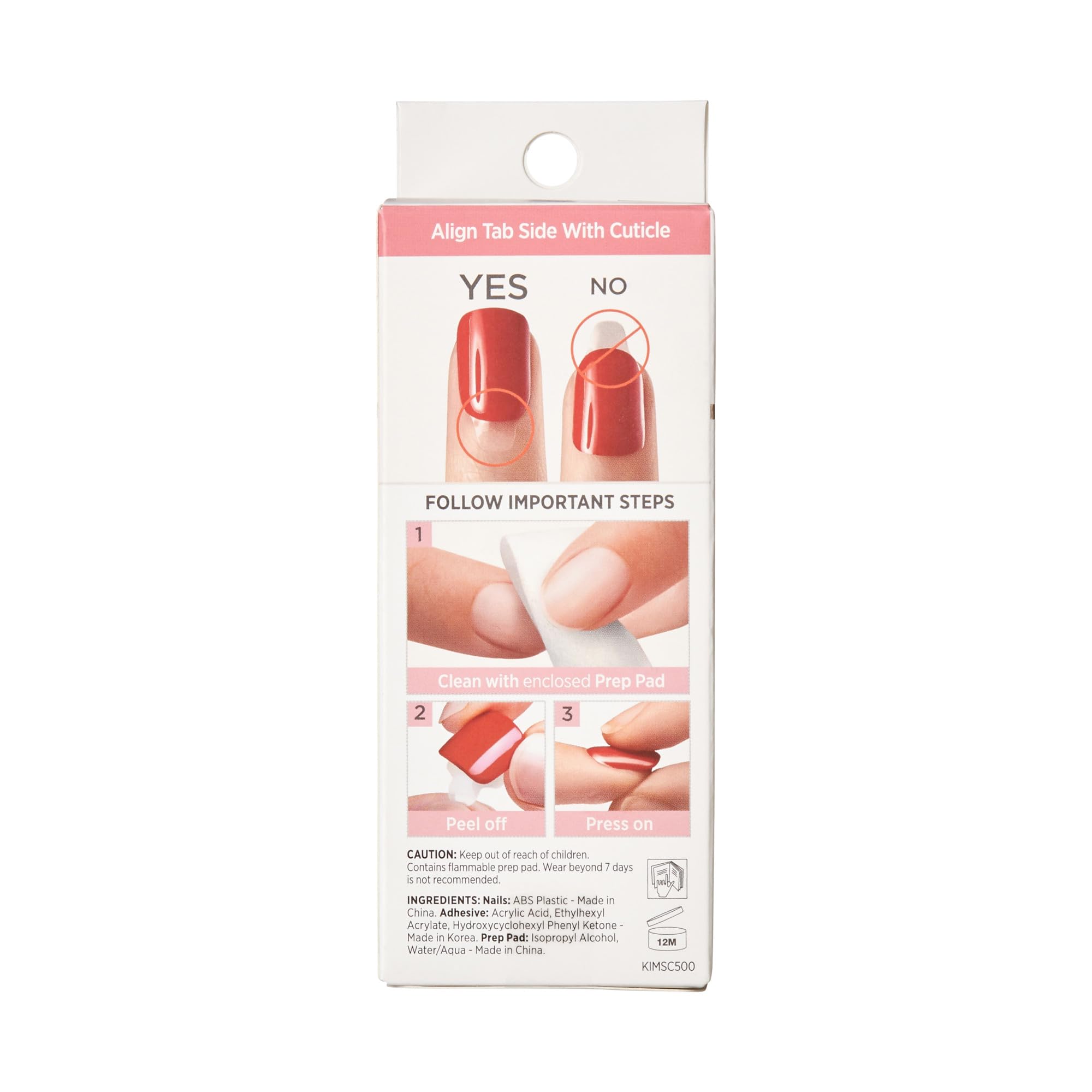 imPRESS filed nail edge detail highlighting smooth, salon-quality finish