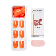 imPRESS arranged 30 nails display showing variety of sizes for full-set customization
