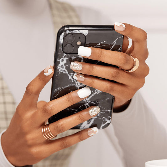 imPRESS nails arranged by size to show variety and easy selection