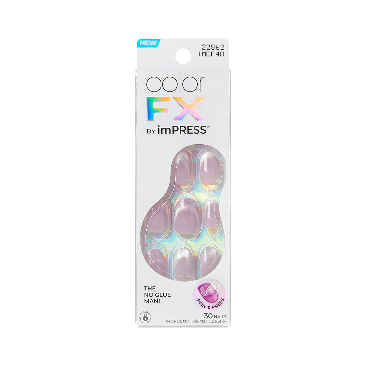 imPRESS packaging front showing Diamond Drip pink and immediate salon look