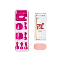 imPRESS toenails worn in sandals demonstrating instant salon-look convenience