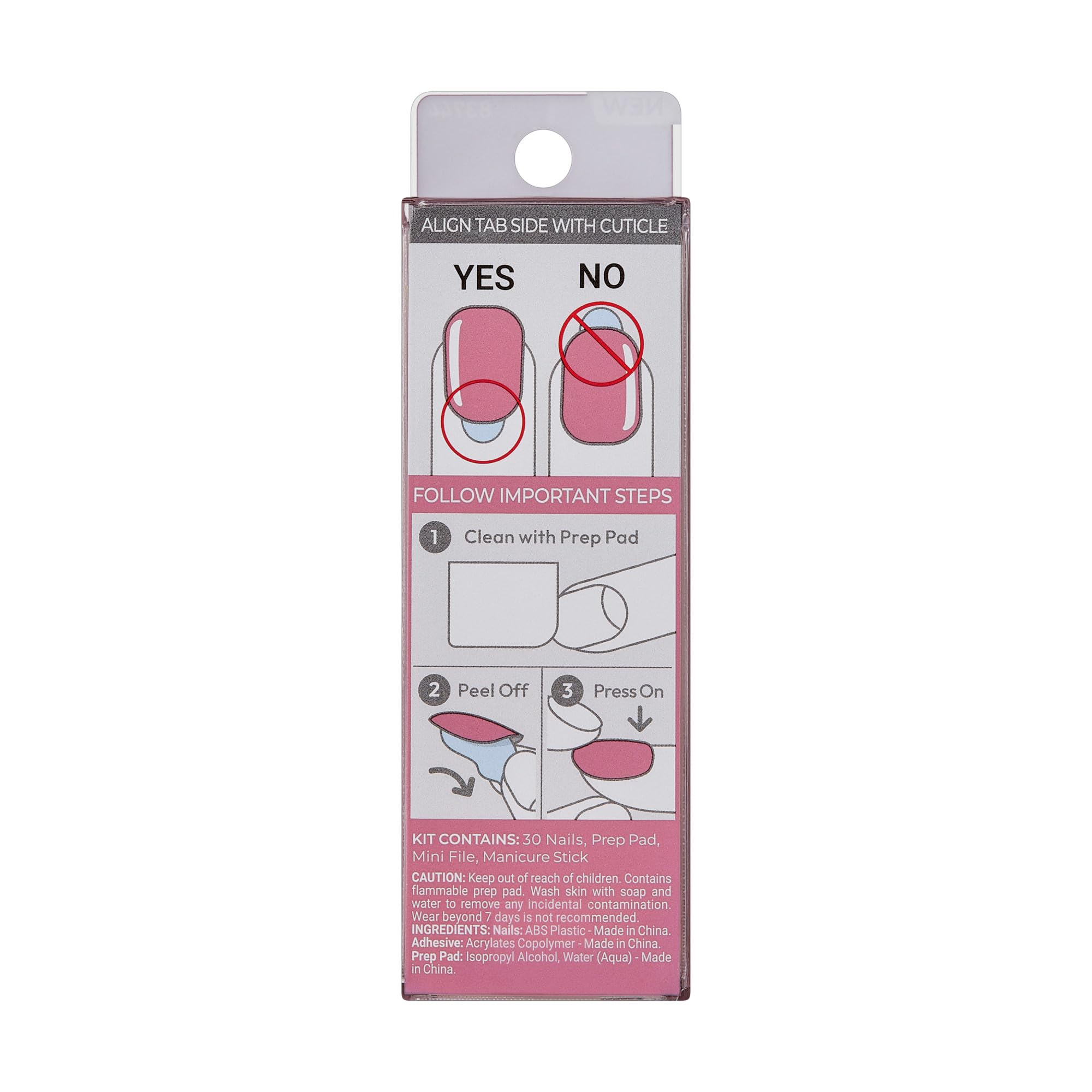 imPRESS lifestyle image with outfit showing salon-style nails on-the-go