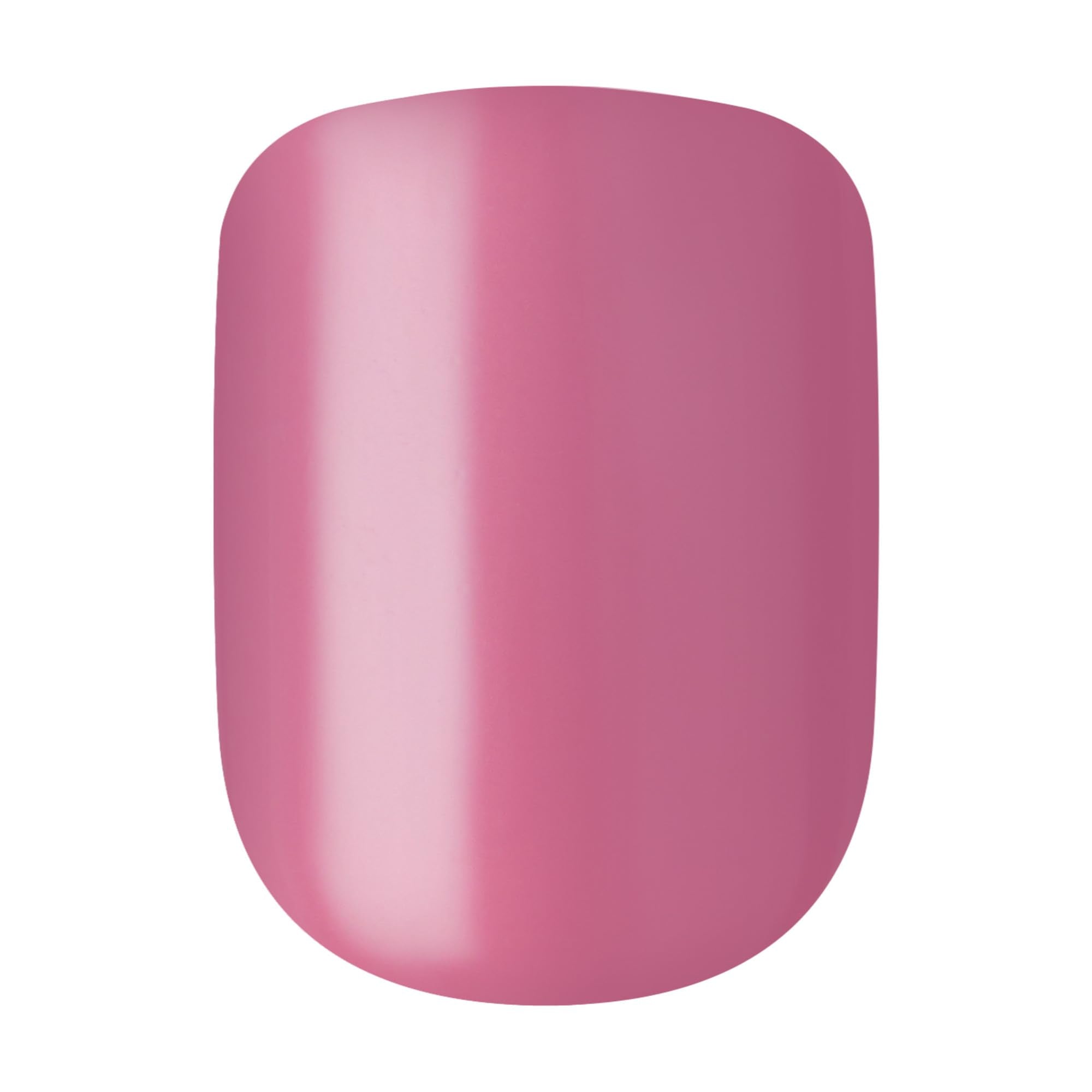 imPRESS hand pressing a nail on showing simple peel-and-stick convenience
