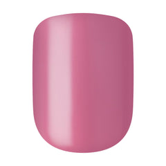 imPRESS hand pressing a nail on showing simple peel-and-stick convenience