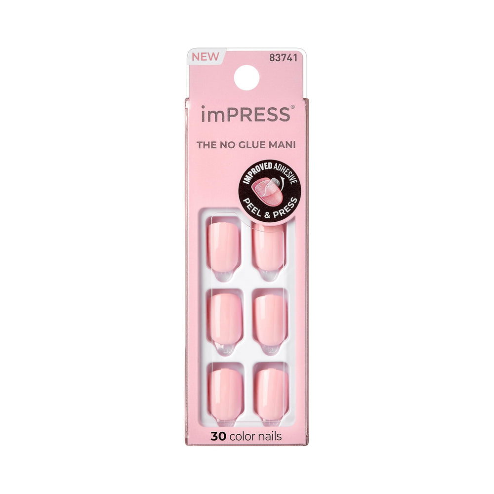 imPRESS front packaging showing Pick Me Pink nails and benefits