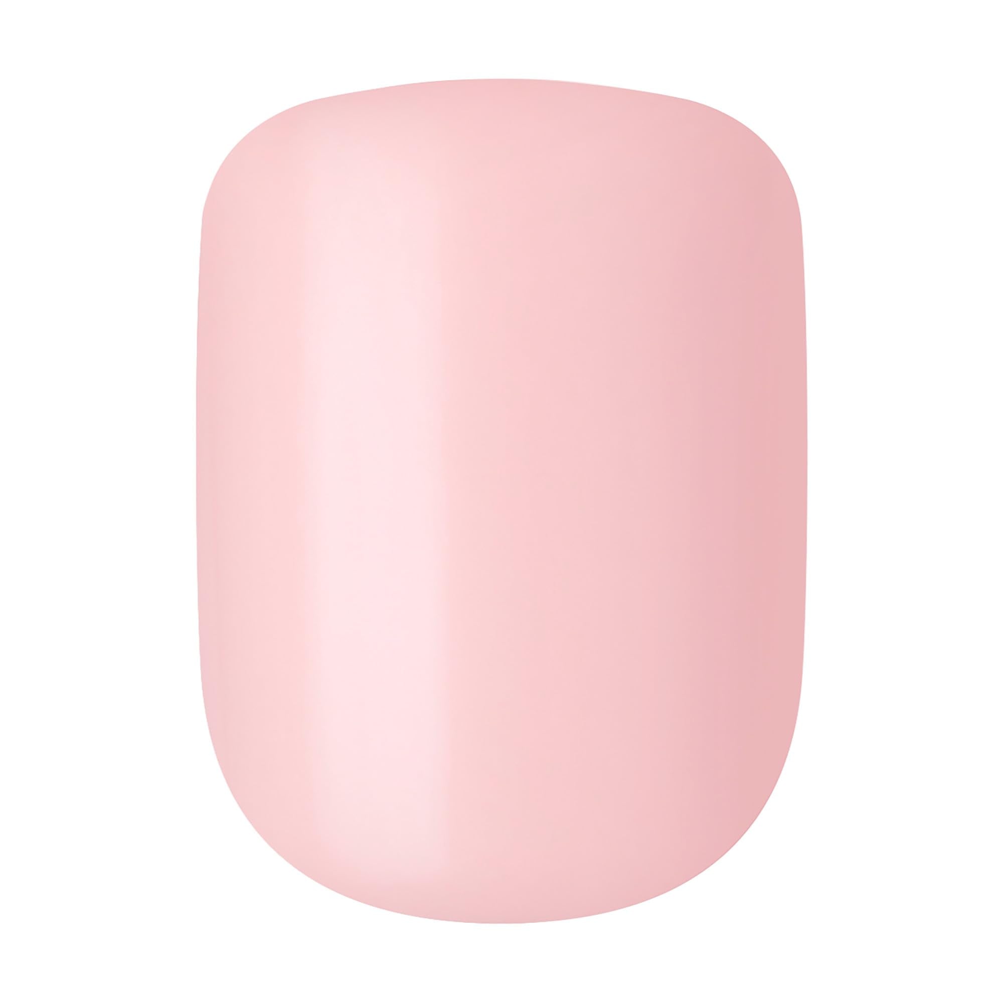 imPRESS model wearing Pick Me Pink nails for polished look