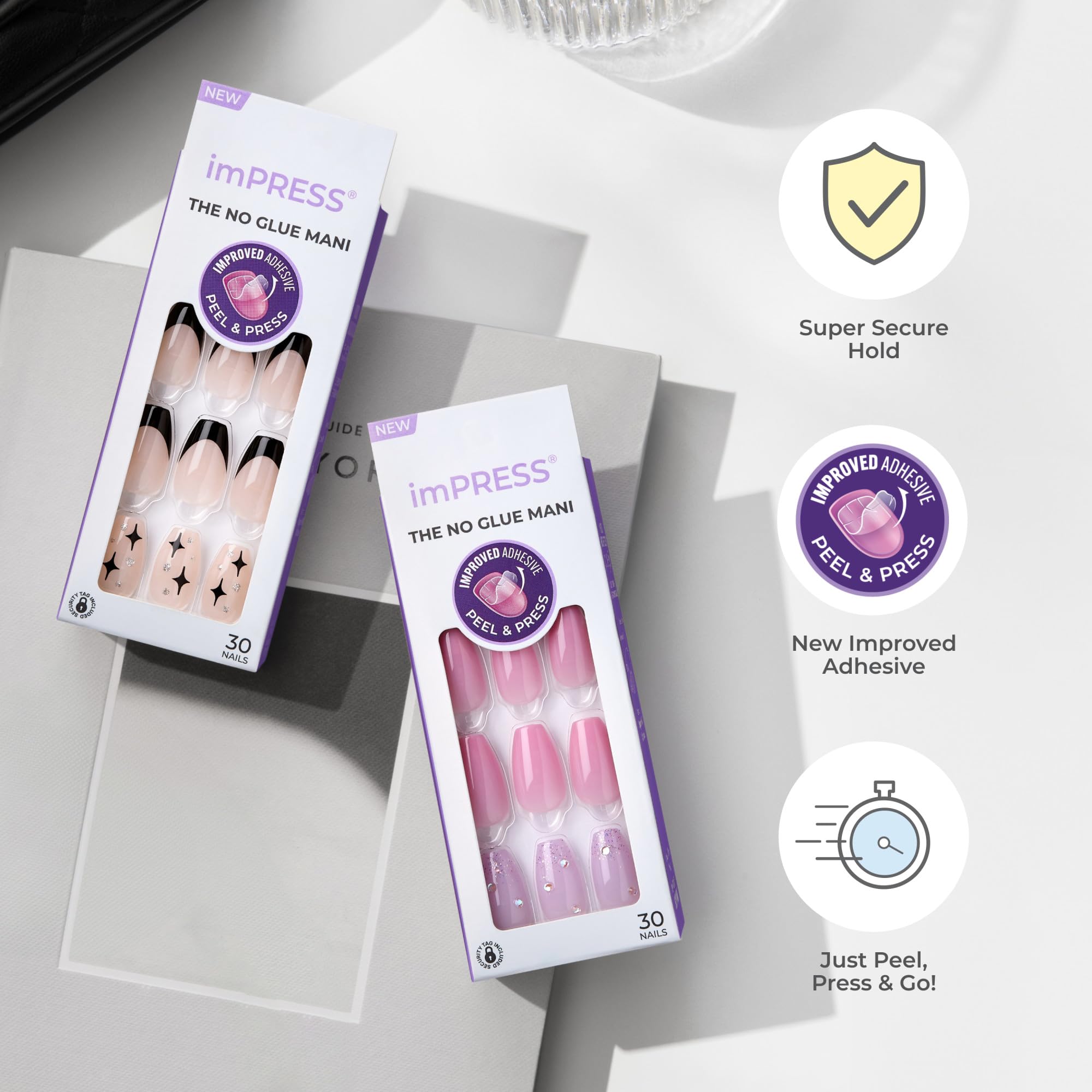 imPRESS mini file close detail showing shaping tool for personalized fit and finish