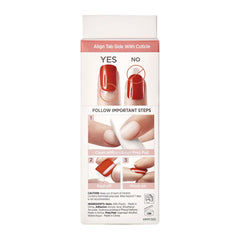 imPRESS removed nail beside natural nail illustrating safe, damage-free removal method