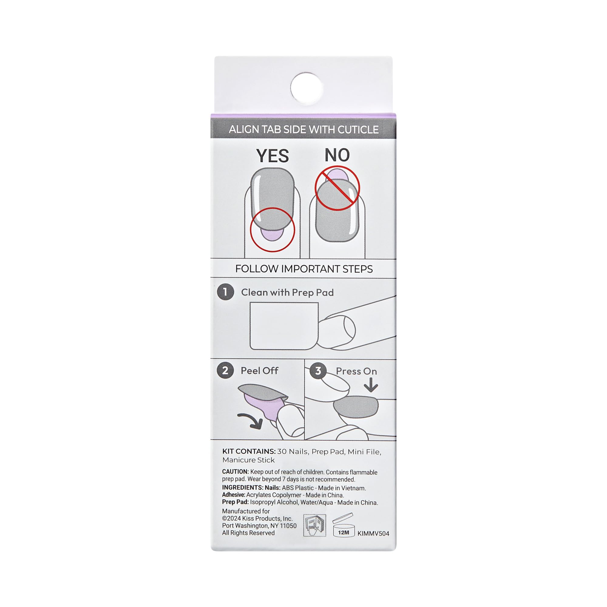 imPRESS removal detail showing gentle lift technique to protect natural nails and ease