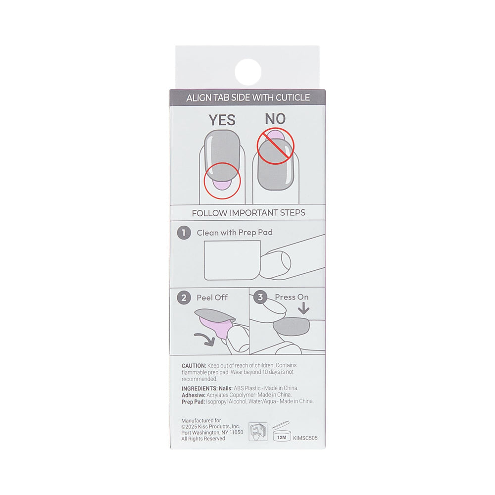 imPRESS scale comparison with ruler illustrating short nail length