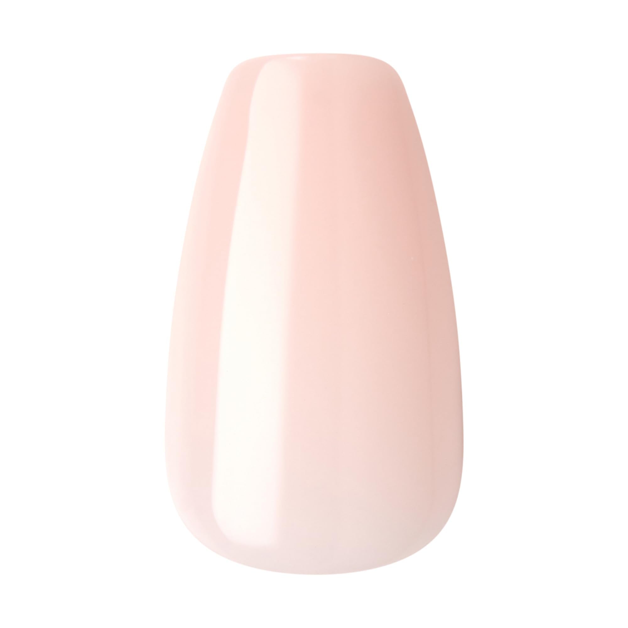 imPRESS pressing a nail onto a natural nail demonstrating quick application