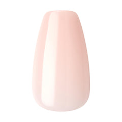 imPRESS pressing a nail onto a natural nail demonstrating quick application