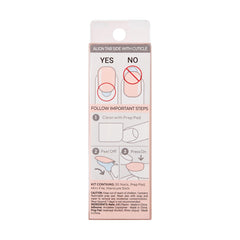 imPRESS glossy nail surface close-up showing chip-resistant finish