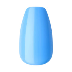 imPRESS serene blue manicure in a lifestyle scene suggesting polished everyday style