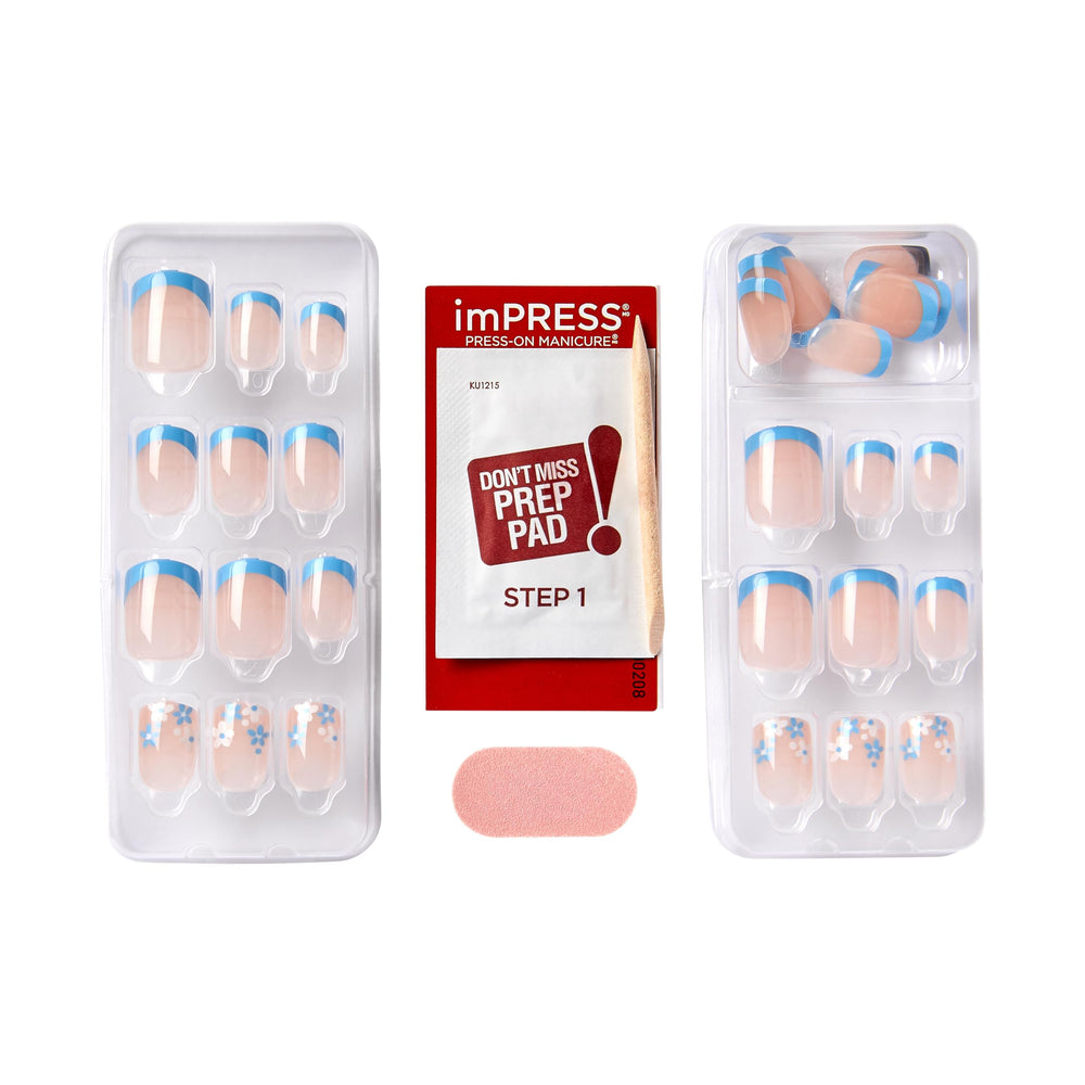 imPRESS mini file and manicure stick detail for shaping and precise placement ease