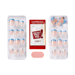 imPRESS mini file and manicure stick detail for shaping and precise placement ease