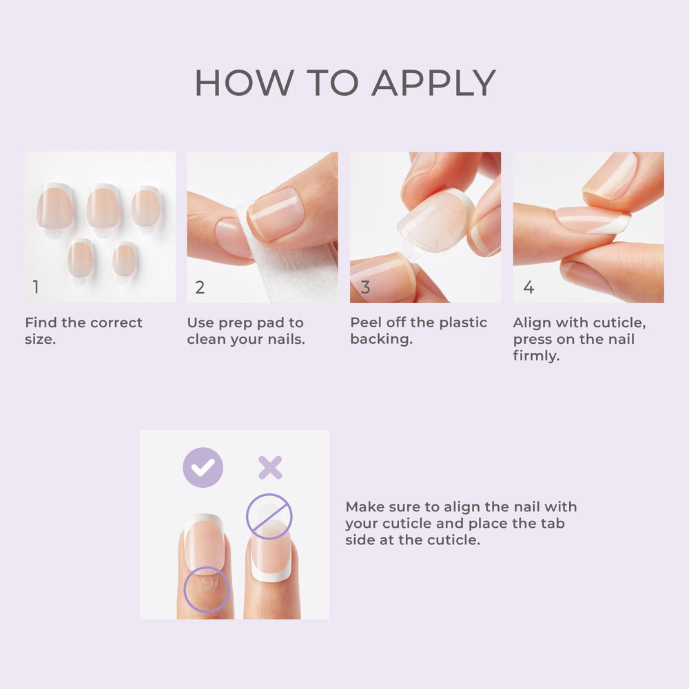 imPRESS side angle showing nail edge and glossy finish for realistic texture