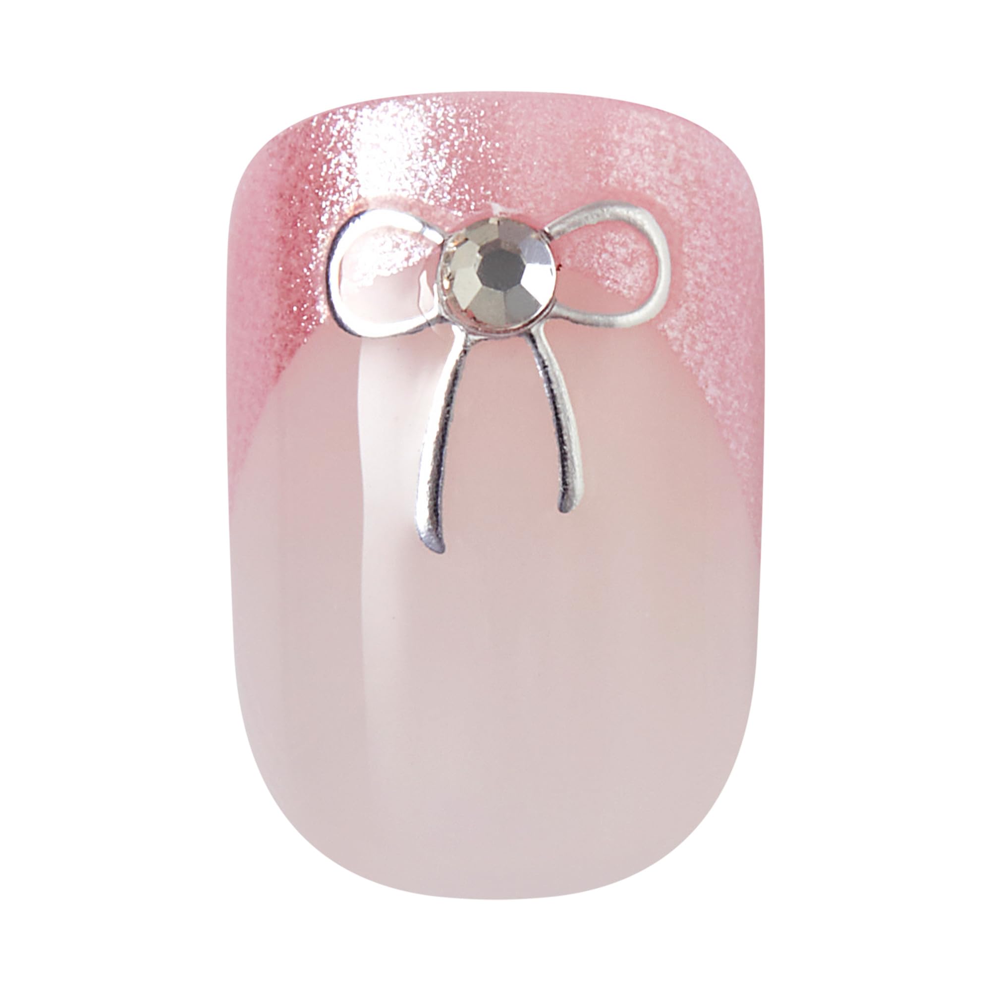 imPRESS kit contents with 30 nails, prep pad, file, and manicure stick included