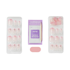 imPRESS back view showing pre-applied adhesive for quick peel-and-press benefit