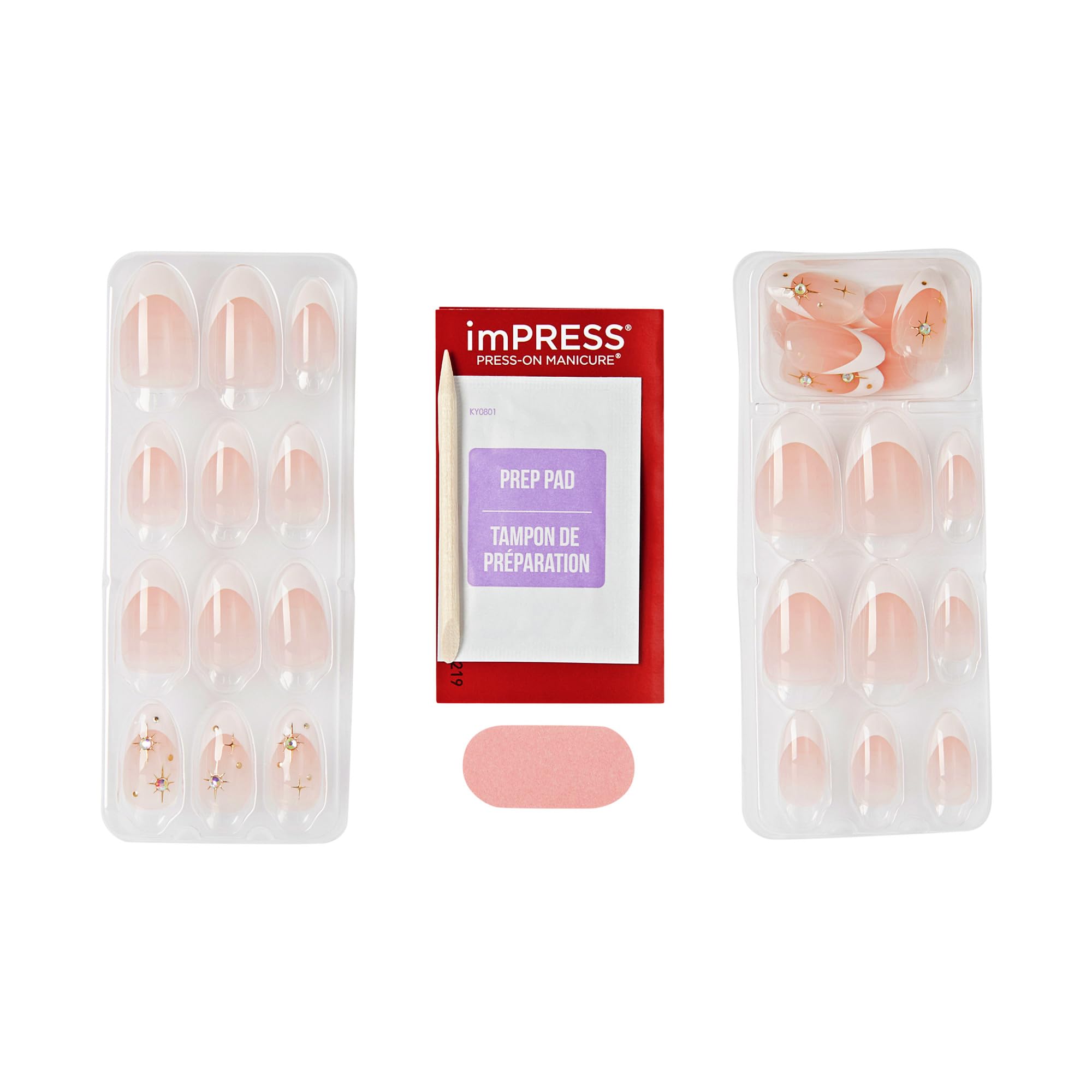 imPRESS close-up of pre-applied adhesive edge highlighting secure hold