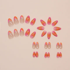 IMRAIN nails on hand showing scale and fit for realistic sizing