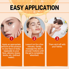 IMrawlook rinsed skin after use showing smoother, hydrated surface and visible softness